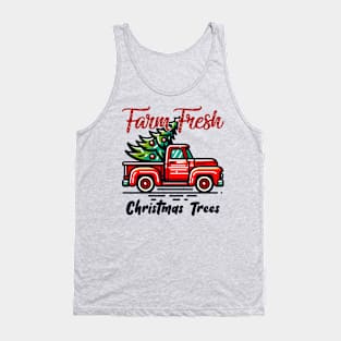 Christmas Farm Tank Top